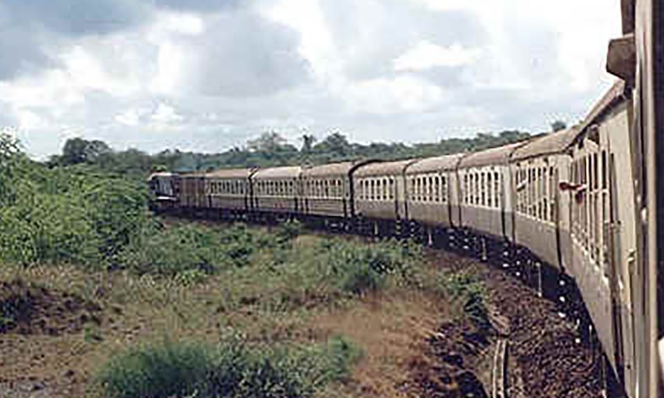 Oriente express gevoel trein naar Kisumu
